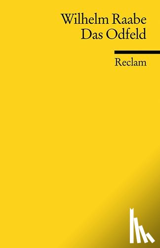 Raabe, Wilhelm - Das Odfeld