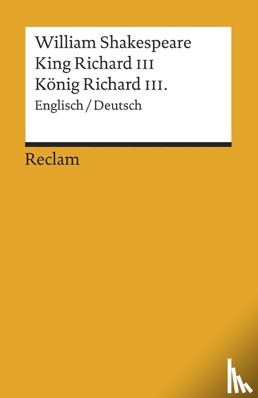 Shakespeare, William - King Richard III