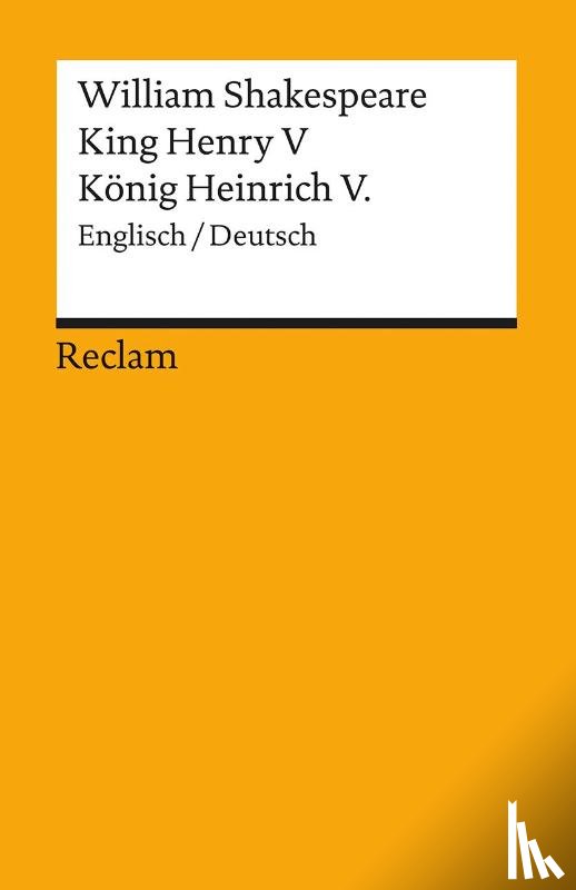 Shakespeare, William - King Henry V / König Heinrich V.