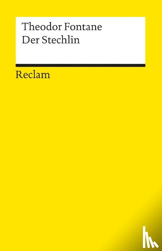 Fontane, Theodor - Der Stechlin