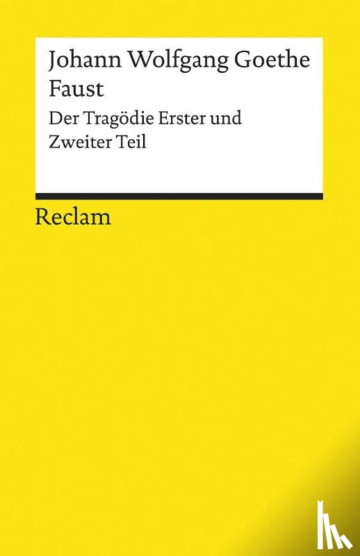 Goethe, Johann Wolfgang - Faust