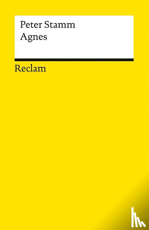 Stamm, Peter - Agnes. Roman