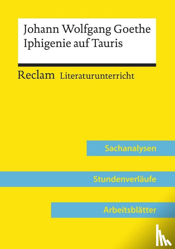 Kämper, Max - Johann Wolfgang Goethe: Iphigenie auf Tauris (Lehrerband)