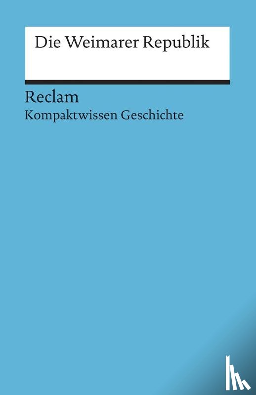 Wunderer, Hartmann - Weimarer Republik