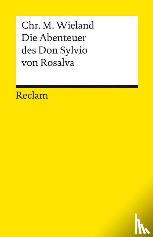 Wieland, Christoph Martin - Die Abenteuer des Don Sylvio von Rosalva