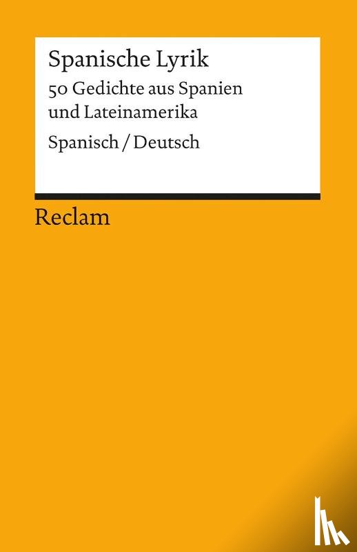  - Spanische Lyrik
