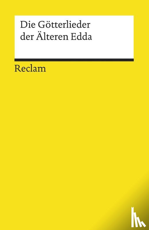  - Die Götterlieder der Älteren Edda