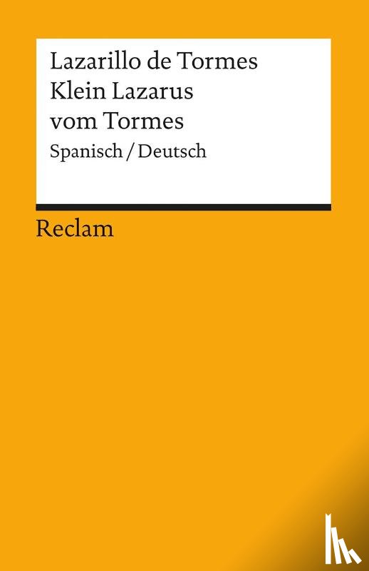  - Lazarillo de Tormes / Klein Lazarus vom Tormes