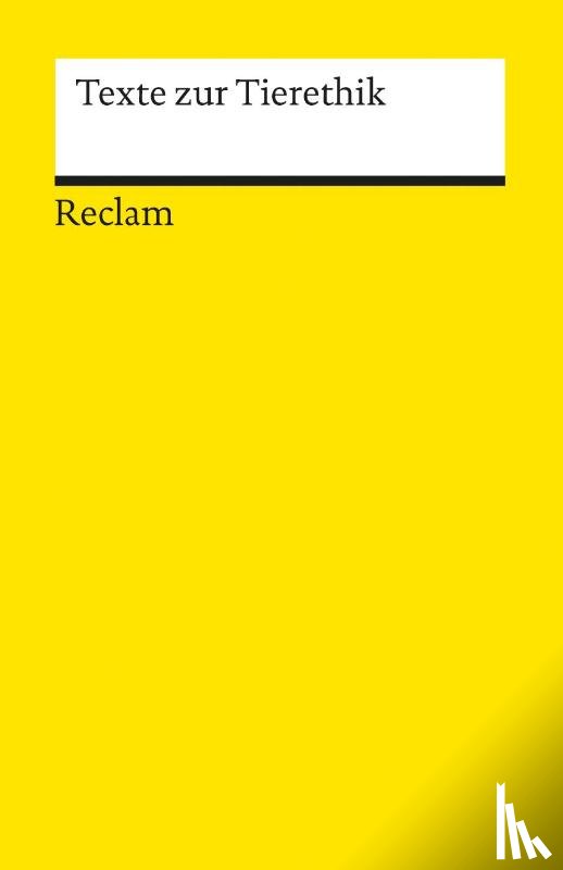  - Texte zur Tierethik