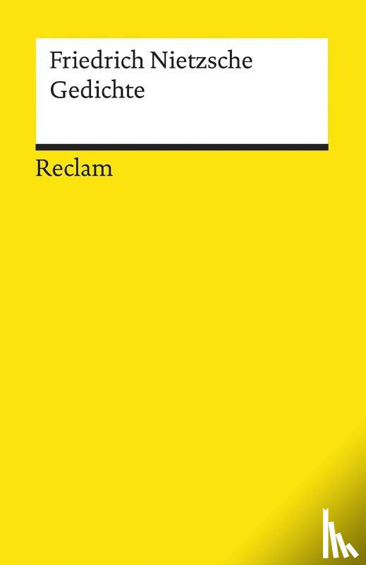 Nietzsche, Friedrich - Gedichte