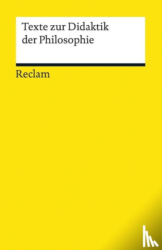  - Texte zur Didaktik der Philosophie