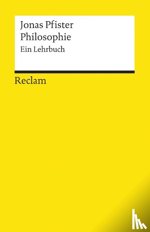 Pfister, Jonas - Philosophie