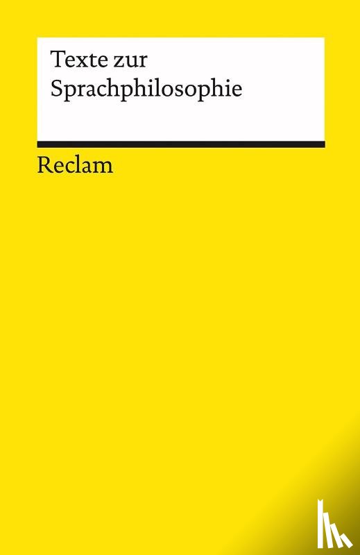  - Texte zur Sprachphilosophie