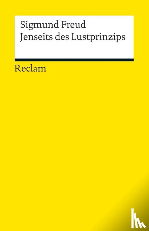 Freud, Sigmund - Jenseits des Lustprinzips