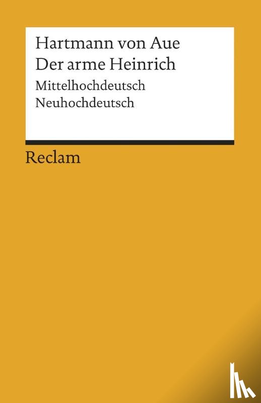 Hartmann von Aue - Der arme Heinrich
