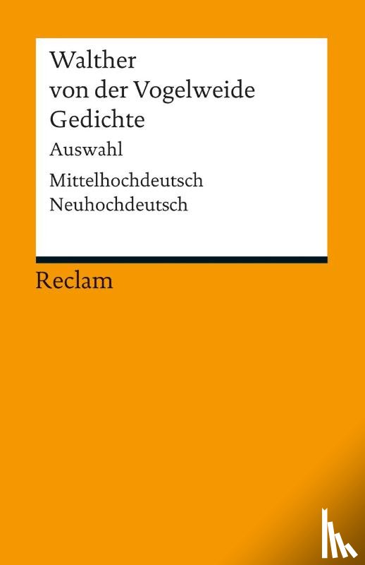 Walther von der Vogelweide - Gedichte