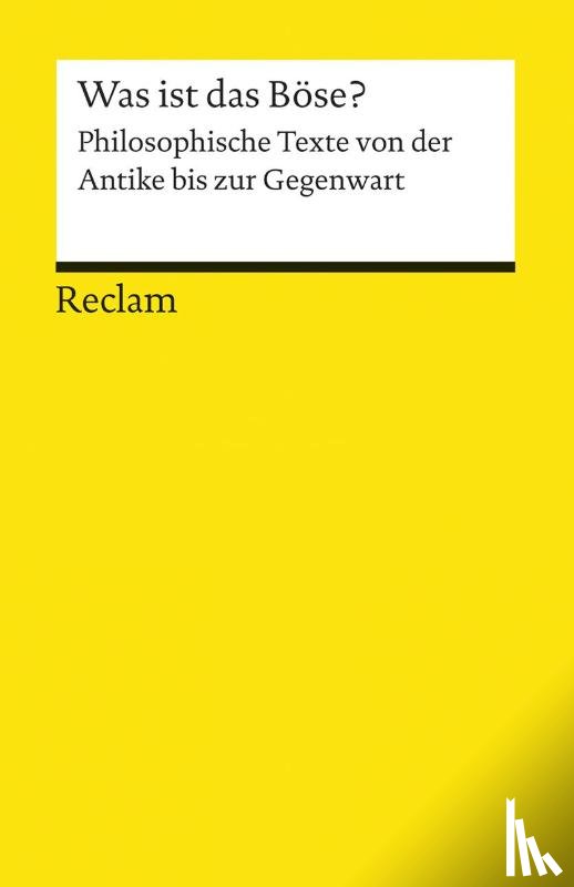  - Was ist das Böse?