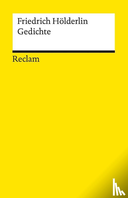 Hölderlin, Friedrich - Gedichte