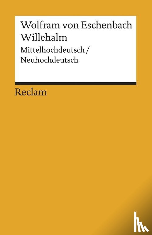 Wolfram Von Eschenbach - Willehalm