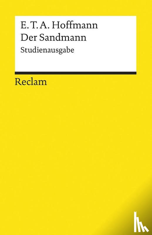 Hoffmann, E. T. A. - Der Sandmann