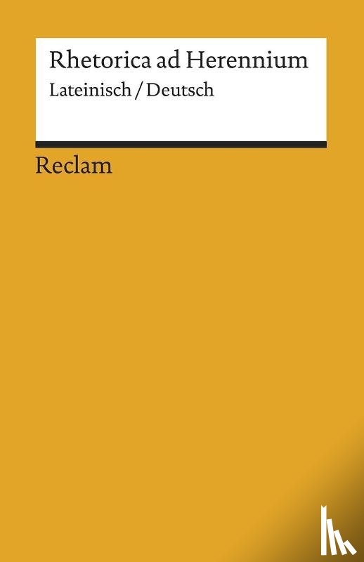  - Rhetorica ad Herennium