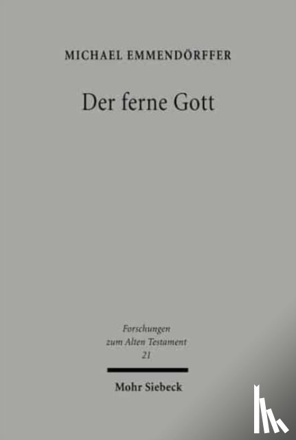 Emmendorffer, Michael - Der ferne Gott