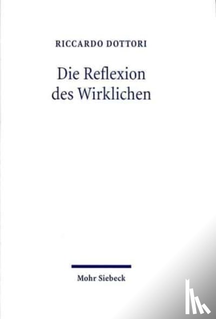 Dottori, Riccardo - Die Reflexion des Wirklichen
