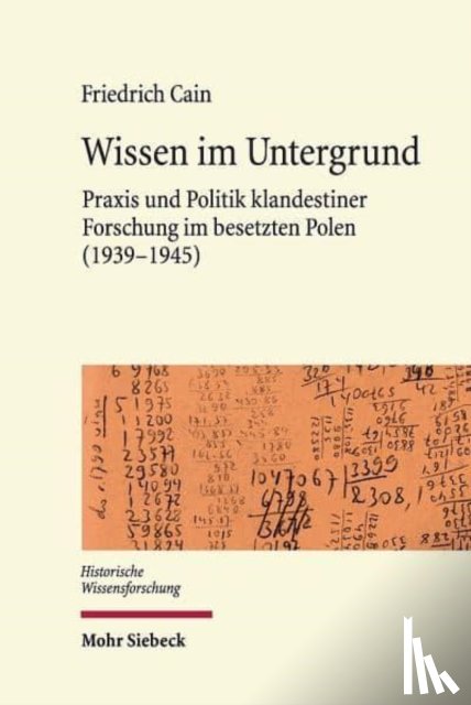 Cain, Friedrich - Wissen im Untergrund