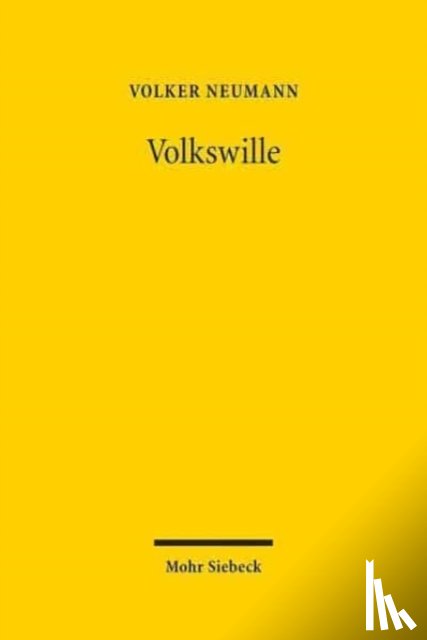 Neumann, Volker - Volkswille