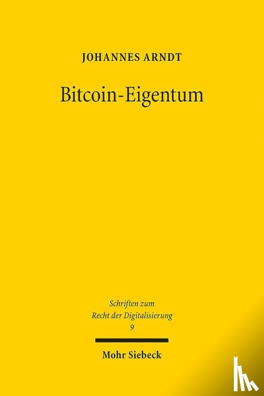 Arndt, Johannes - Bitcoin-Eigentum