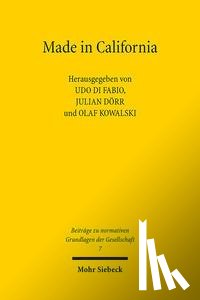  - Made in California