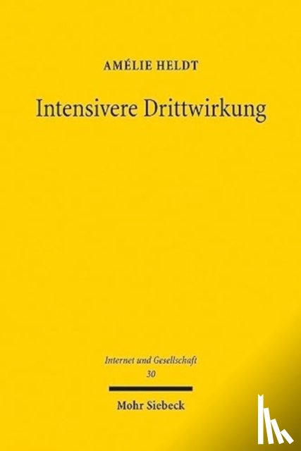 Heldt, Amelie - Intensivere Drittwirkung