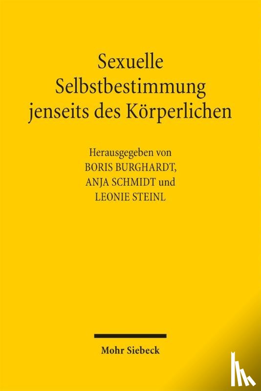  - Sexuelle Selbstbestimmung jenseits des Körperlichen