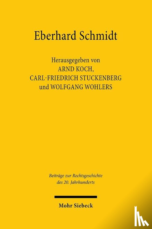  - Eberhard Schmidt