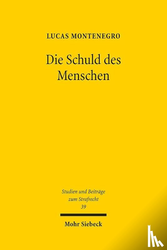Montenegro, Lucas - Die Schuld des Menschen
