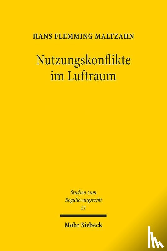Maltzahn (geb.Kilian), Hans Flemming - Nutzungskonflikte im Luftraum