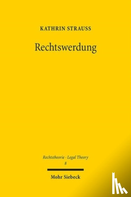 Strauß, Kathrin - Rechtswerdung