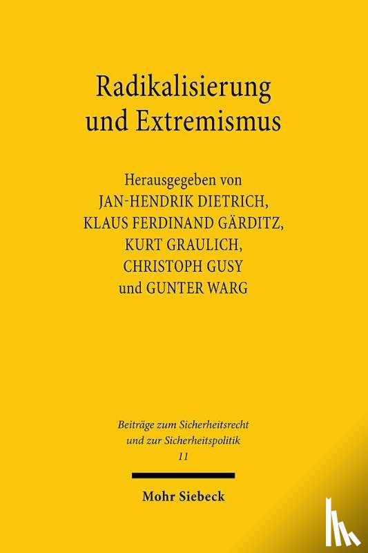 - Radikalisierung und Extremismus