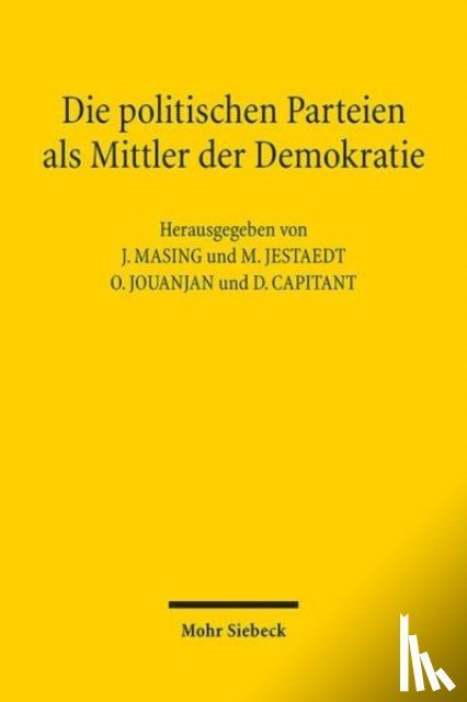  - Die politischen Parteien als Mittler der Demokratie