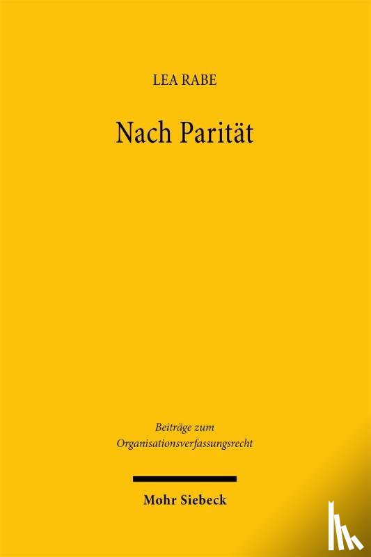 Rabe, Lea - Nach Parität