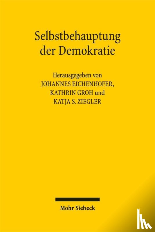  - Selbstbehauptung der Demokratie