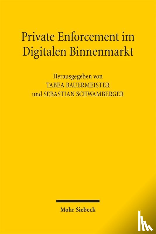  - Private Enforcement im Digitalen Binnenmarkt