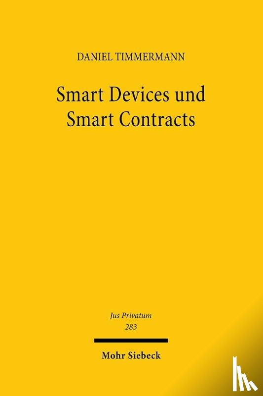 Timmermann, Daniel - Smart Devices und Smart Contracts