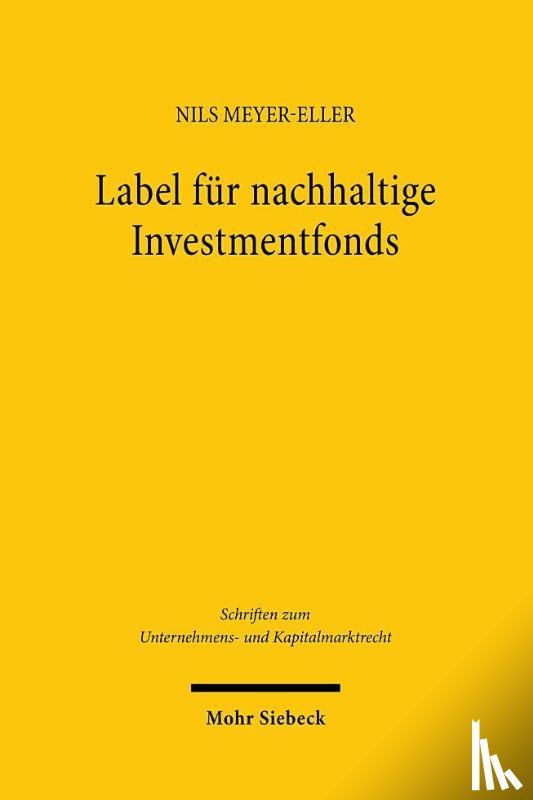 Meyer-Eller, Nils - Label für nachhaltige Investmentfonds