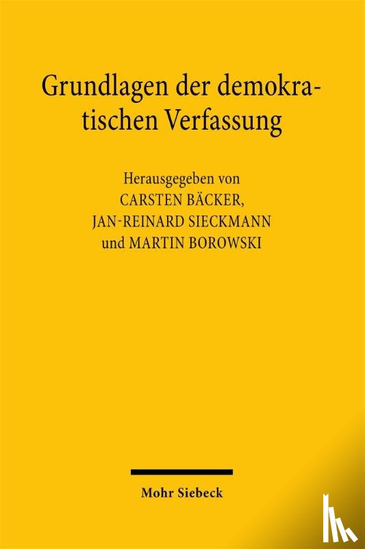  - Grundlagen der demokratischen Verfassung