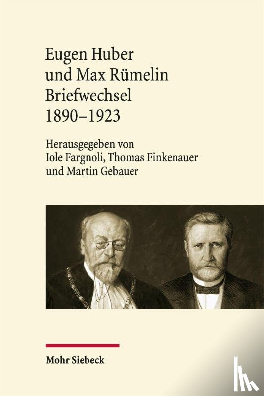  - Eugen Huber und Max Rümelin