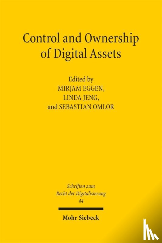  - Control and Ownership of Digital Assets