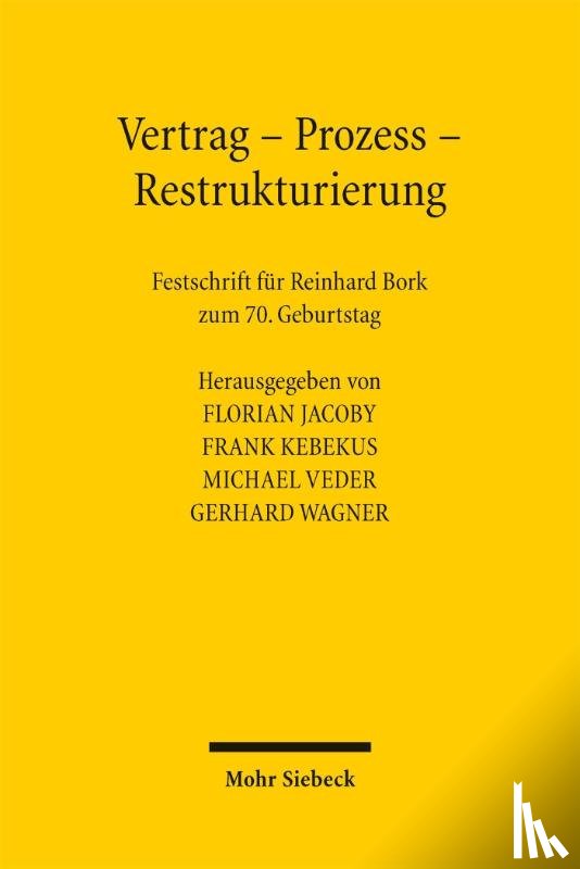  - Vertrag - Prozess - Restrukturierung