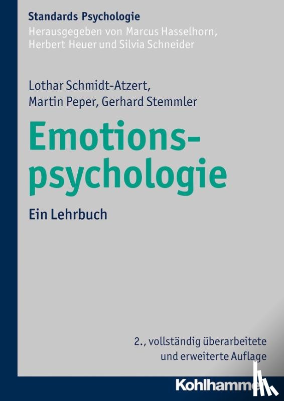 Schmidt-Atzert, Lothar, Peper, Martin, Stemmler, Gerhard - Emotionspsychologie