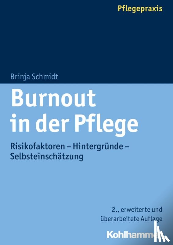 Schmidt, Brinja - Burnout in der Pflege